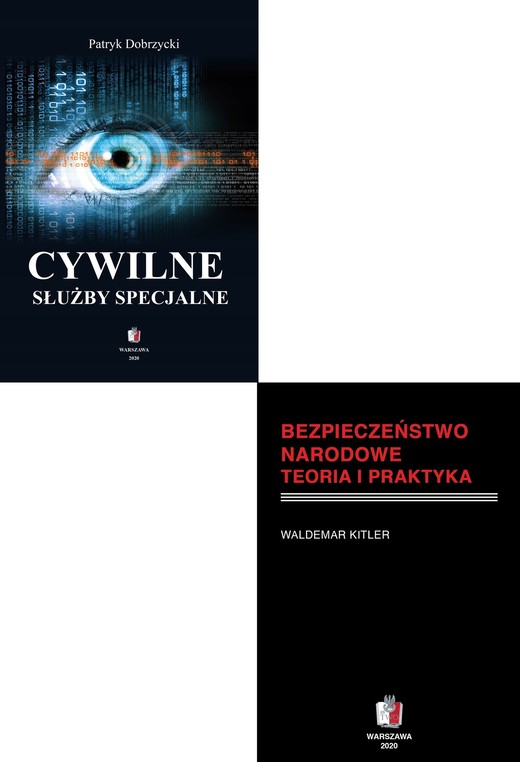 okładka SŁUŻBY SPECJALNE W SYSTEMIE BEZPIECZEŃSTWA NARODOWEGO Pakiet 2 książki ebook | epub, mobi, pdf | Waldemar Kitler, Patryk Dobrzycki