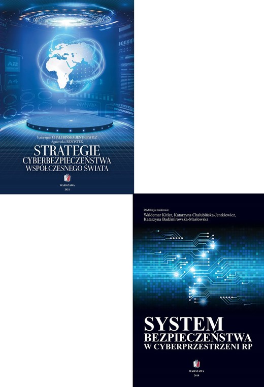okładka CYBERBEZPIECZEŃSTWO W POLSCE I NA ŚWIECIE Pakiet 2 książki ebook | epub, mobi, pdf | Waldemar Kitler, Katarzyna Chałubińska-Jentkiewicz, Katarzyna Badźmirowska-Masłowska, Agnieszka Brzostek