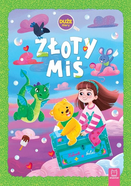 okładka Złoty Miś. Duże litery książka