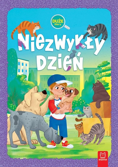 okładka Niezwykły dzień. Duże litery książka | Agata Giełczyńska-Jonik