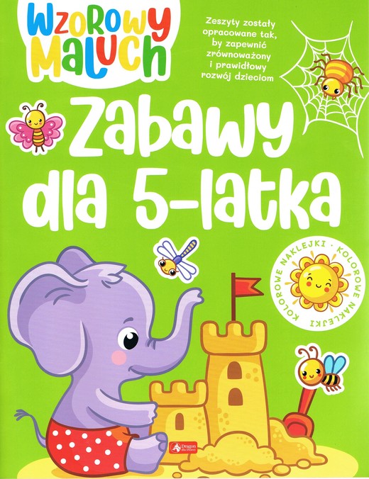 okładka Wzorowy maluch. Zabawy 5-latka książka | Opracowanie zbiorowe