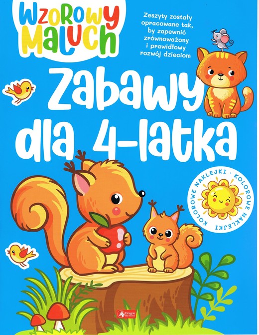 okładka Wzorowy maluch. Zabawy 4-latka książka | Opracowanie zbiorowe