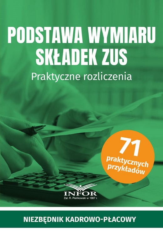 okładka Podstawa wymiaru składek ZUS ebook | pdf | Praca zbiorowa
