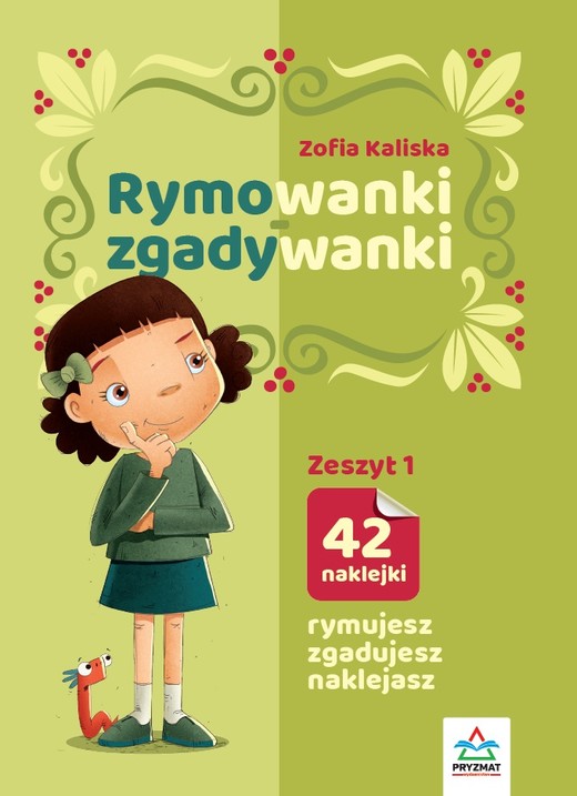 okładka Rymowanki - zgadywanki. Zeszyt 1 książka