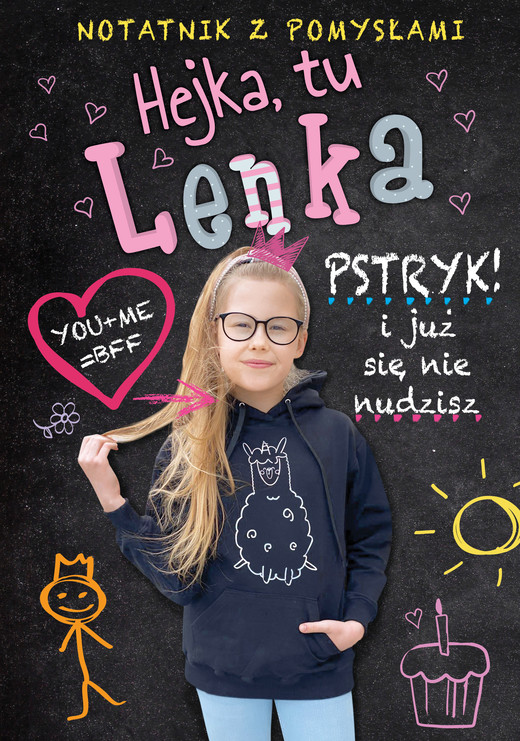 okładka Hejka, tu Lenka książka