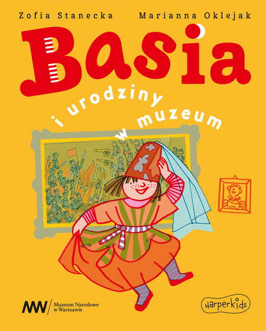 okładka Basia i urodziny w muzeum. Basia książka | Zofia Stanecka