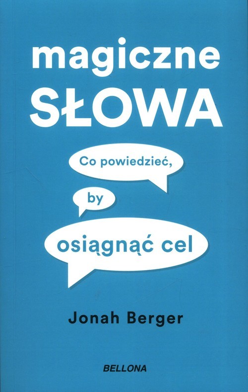 okładka Magiczne słowa książka | Jonah Berger