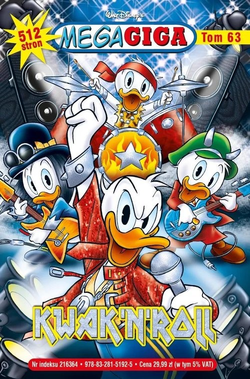 okładka MegaGiga. Kwak'n'roll. Tom 2/2024. książka | null null