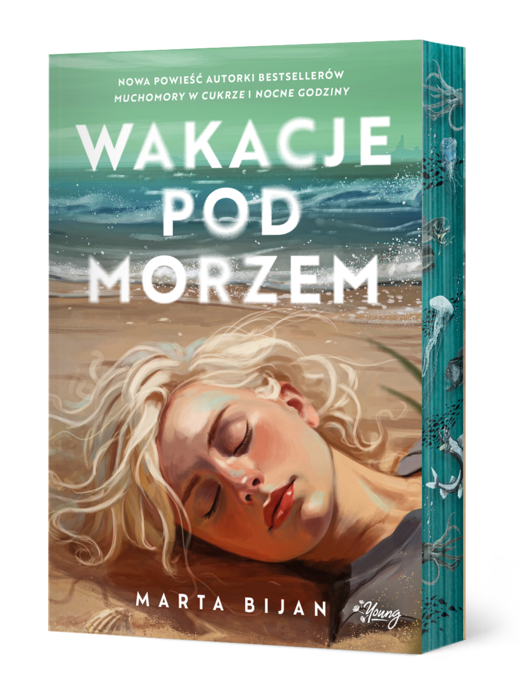 okładka Wakacje pod morzem (ilustrowane brzegi) książka | Marta Bijan