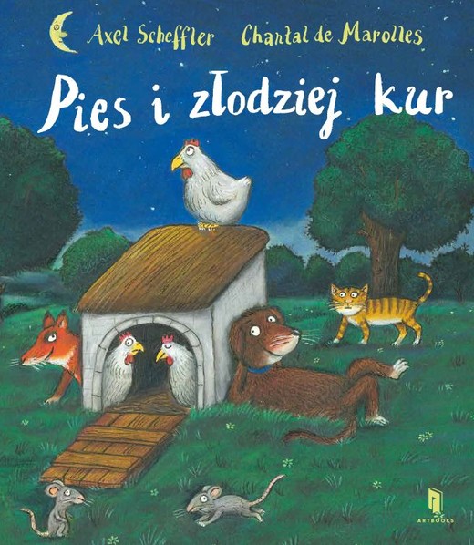 okładka Pies i złodziej kur książka