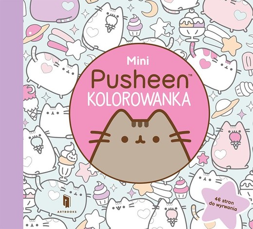 okładka Mini Kolorowanka Pusheen książka