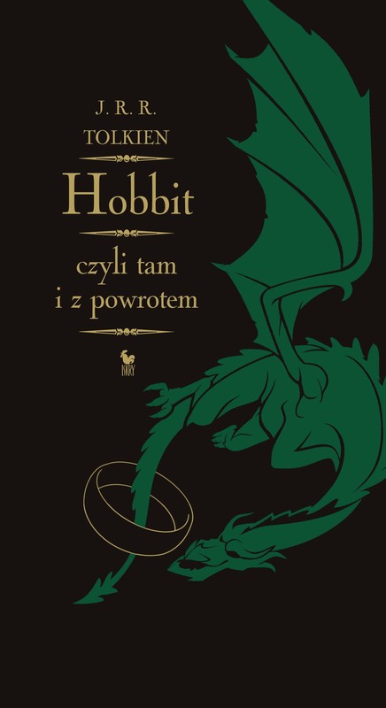 okładka Hobbit, czyli tam i z powrotem książka | J.R.R. Tolkien