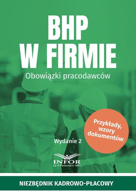 okładka BHP w firmie. Obowiązki pracodawców ebook | pdf | Praca zbiorowa