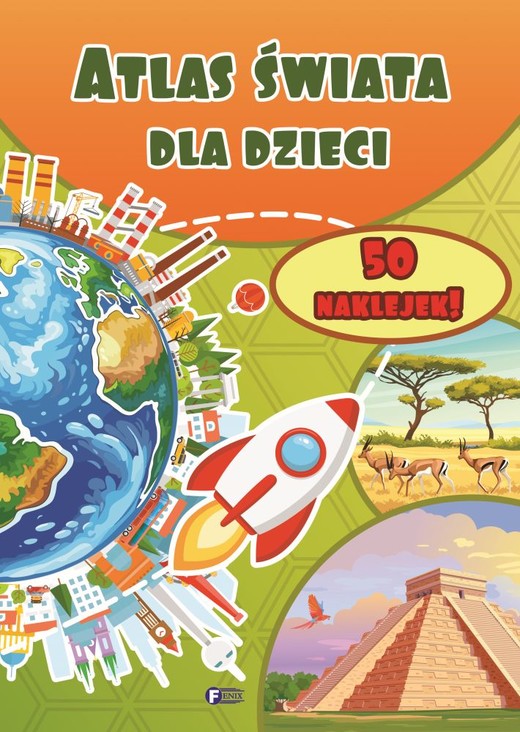 okładka Atlas świata dla dzieci książka