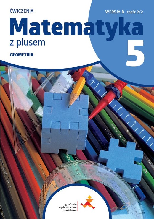 okładka Matematyka z plusem ćwiczenia dla klasy 5 Arytmetyka wersja B część 2 szkoła podstawowa wyd. 2024 książka