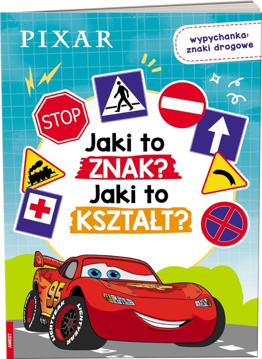 okładka Disney Pixar Jaki to znak, jaki to kształt? ZNA-9101 książka