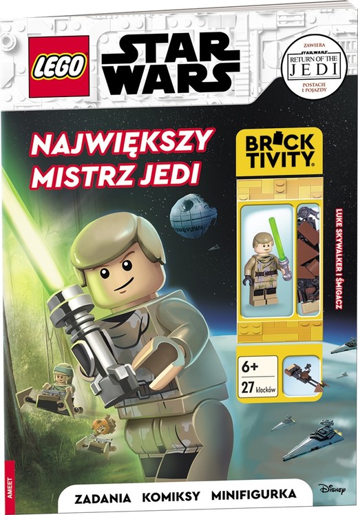 okładka LEGO Star Wars Największy Mistrz Jedi! LNC-6312P1 książka