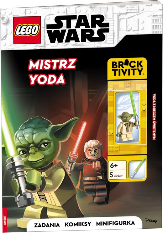 okładka LEGO Star Wars Mistrz Yoda LNC-6314 książka