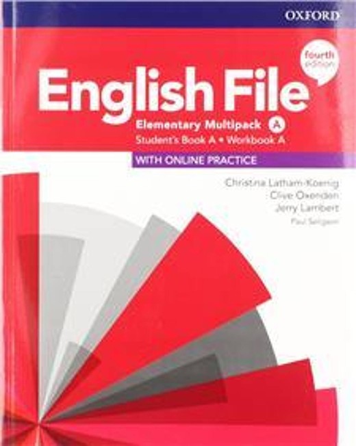 okładka English File 4E Elementary Multipack A with Online Practice książka