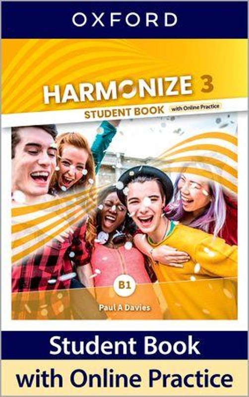 okładka Harmonize 3 Student Book with Online Practice książka