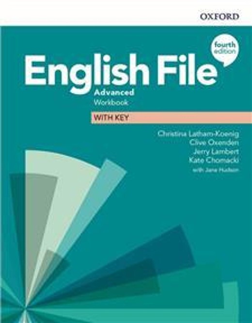 okładka English File 4E Advanced WB with Key książka