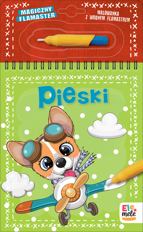 okładka Pieski. Magiczny flamaster książka | Opracowanie zbiorowe