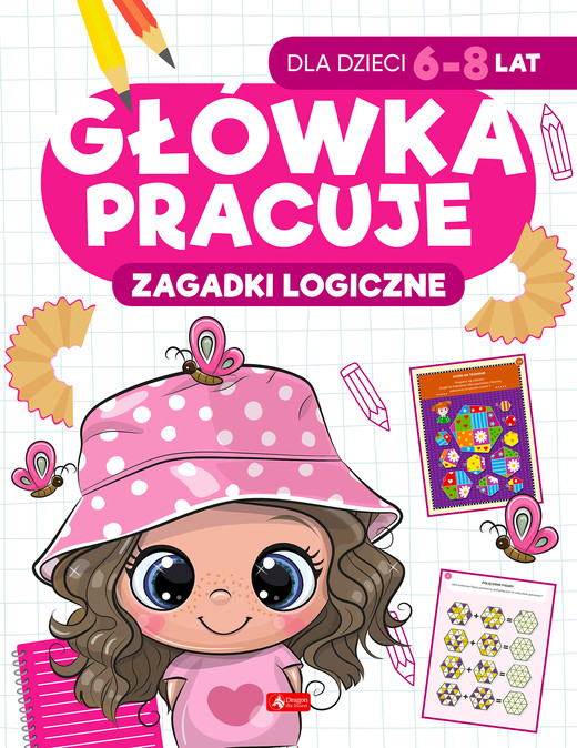 okładka Zagadki logiczne. Główka pracuje książka