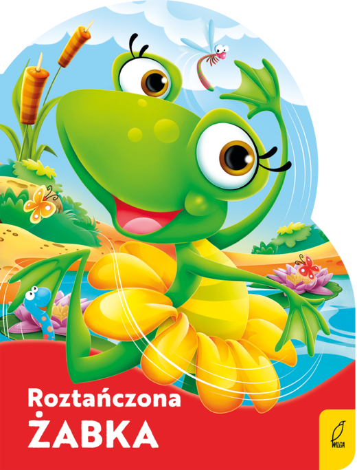 okładka Roztańczona żabka. Wykrojnik książka