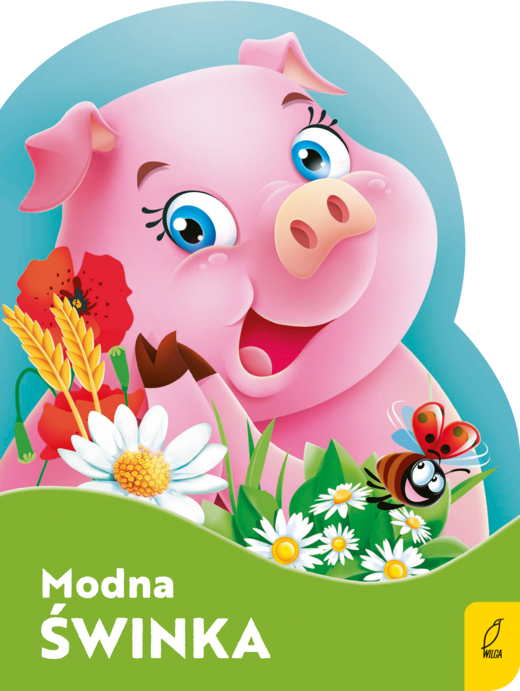 okładka Modna świnka. Wykrojnik książka