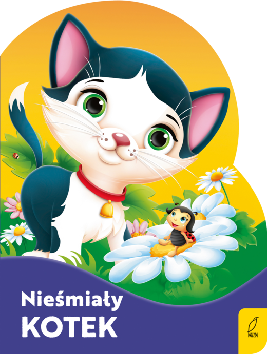 okładka Nieśmiały kotek. Wykrojnik książka