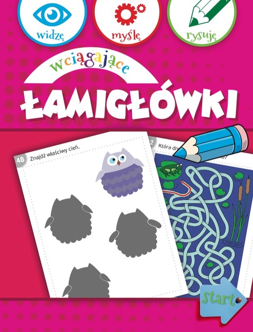 okładka Wciagające łamigłówki ebook | pdf | Autor zbiorowy