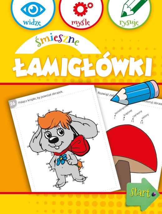 okładka Śmieszne łamigłówki ebook | pdf | Autor zbiorowy