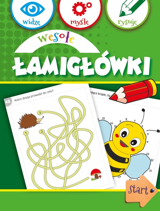 okładka Wesołe łamigłówki ebook | pdf | Autor zbiorowy
