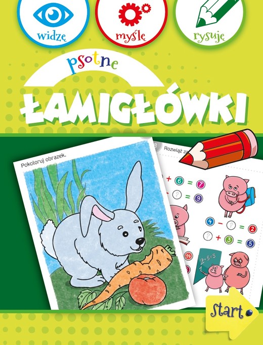 okładka Przedszkolne łamigłówki ebook | pdf | Autor zbiorowy