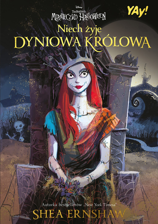 okładka Miasteczko Halloween Tima Burtona. Niech żyje Dyniowa Królowa ebook | epub, mobi | Shea Earnshaw