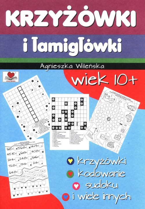 okładka Krzyżówki i łamigłówki książka | Agnieszka Wileńska
