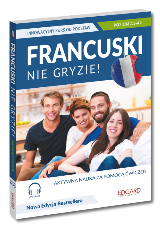 okładka Francuski nie gryzie! Innowacyjny kurs od podstaw. Nie gryzie! książka