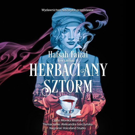 okładka Herbaciany sztorm audiobook | MP3 | Hafsah Faizal