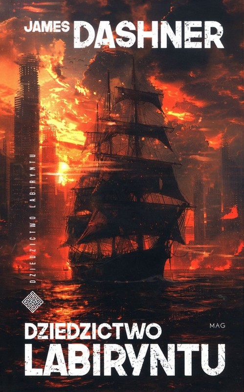 okładka Dziedzictowo labiryntu książka | James Dashner