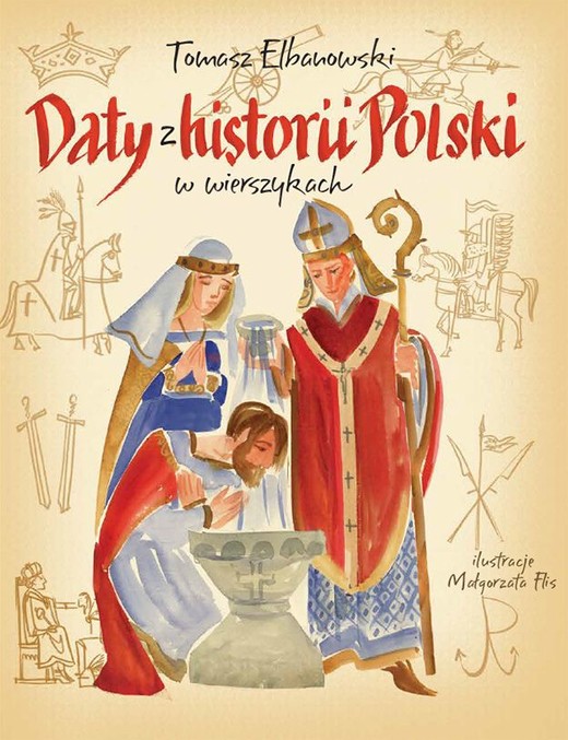 okładka Daty z historii Polski w wierszykach książka