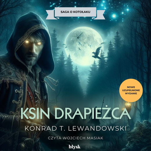 okładka Ksin drapieżca audiobook | MP3 | Konrad T. Lewandowski