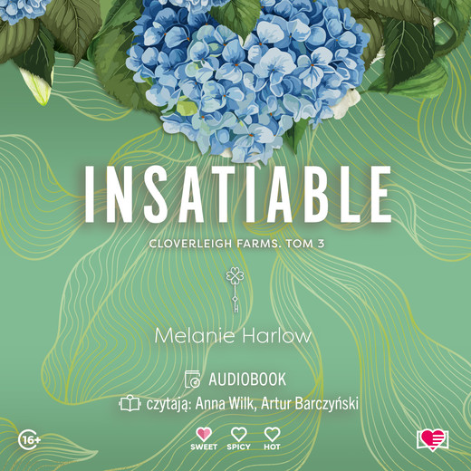 okładka Insatiable. Cloverleigh Farms. Tom 3 audiobook | MP3 | Melanie Harlow
