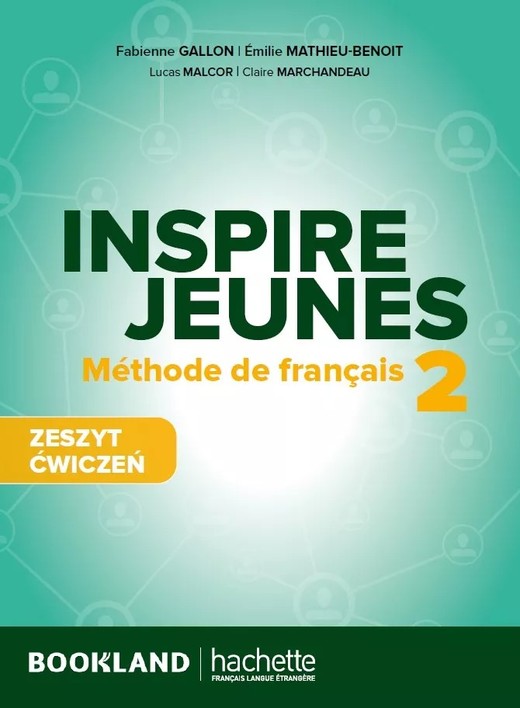 okładka Inspire Jeunes 2 zeszyt ćwiczeń + audio online książka