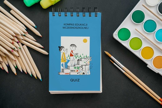 okładka Kompas Edukacji Wczesnoszkolnej klasa II Quiz książka