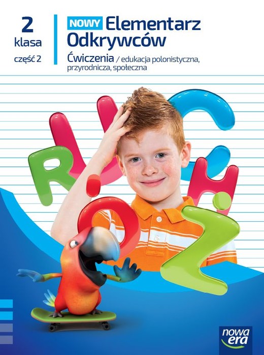 okładka Elementarz odkrywców NEON klasa 2 część 2 zeszyt ćwiczeń zintegrowanych EDYCJA 2024-2026 książka