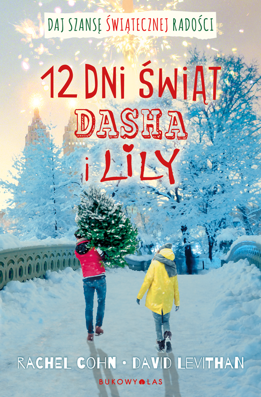 okładka 12 dni świąt Dasha i Lily ebook | epub, mobi | David Levithan, Rachel Cohn