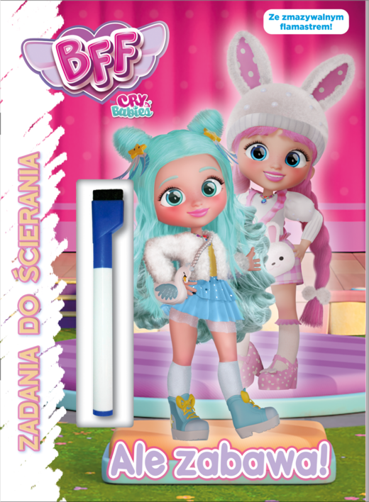 okładka Ale zabawa! Best Friends Forever. Zadania do ścierania książka