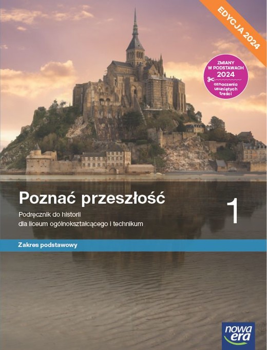 okładka Nowa historia Poznać przeszłość podręcznik 1 liceum technikum zakres podstawowy EDYCJA 2024 książka