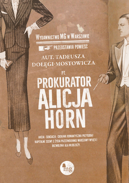 okładka Prokurator Alicja Horn ebook | epub, mobi | Tadeusz Dołęga-Mostowicz