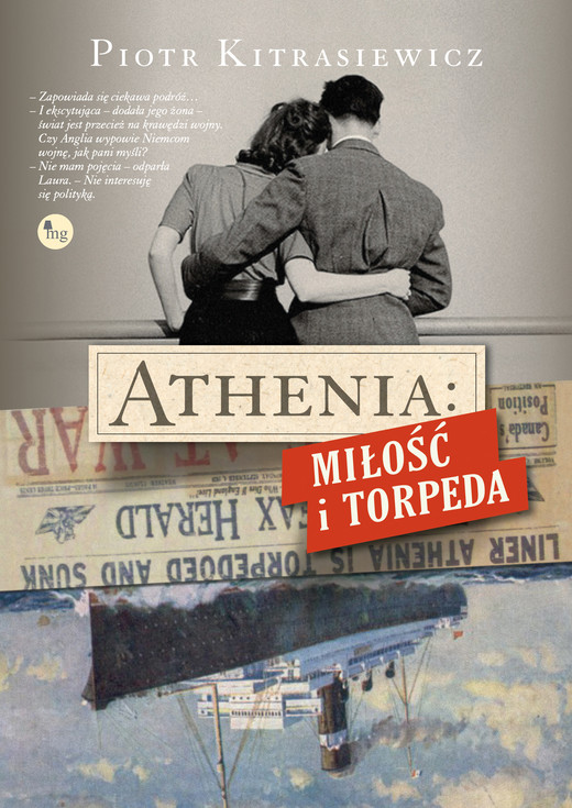 okładka Athenia: miłość i torpeda ebook | epub, mobi | Piotr Kitrasiewicz